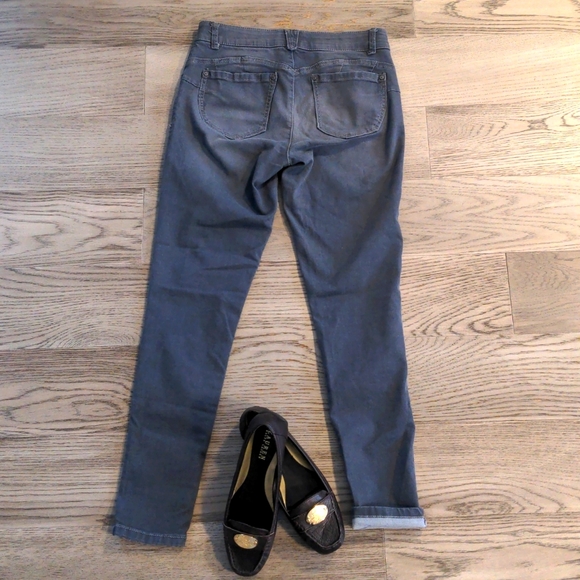 Democracy "Ab"solution denim, dark grey, skinny jean, ankle, size 6 - Picture 4 of 4